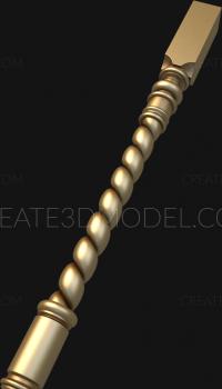 Balusters (BL_0588) 3D model for CNC machine